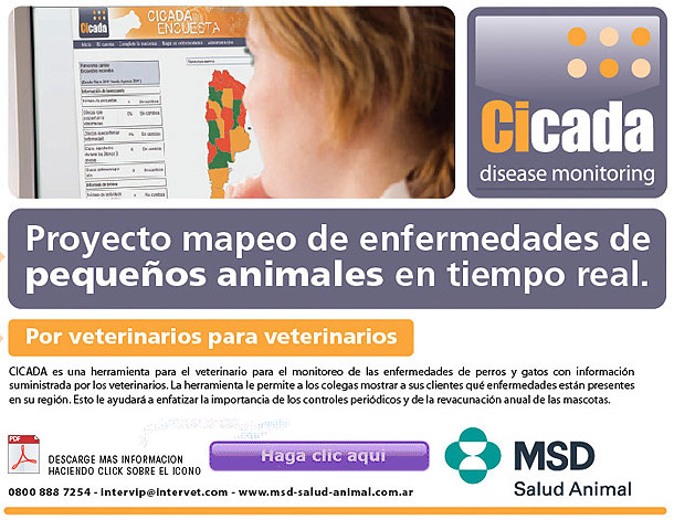 Dormitorio temperatura asentamiento Proyecto CICADA - Mapa de Enfermedades Infecciosas y Parasitarias de perros  y gatos. - Mascotas Foyel